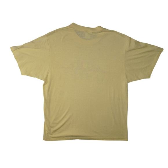 Vintage Cal State San Bernardino T-Shirt XL Yellow Soffe Made in USA - Picture 2 of 4